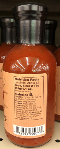 3 Bottles of Braswells Hot Wing Sauce BBQ & Dipping Sauce, 13 oz