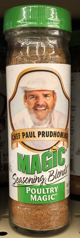 Chef Paul Prudhomme Seasoning Blends Poultry Magic 2 oz Chicken