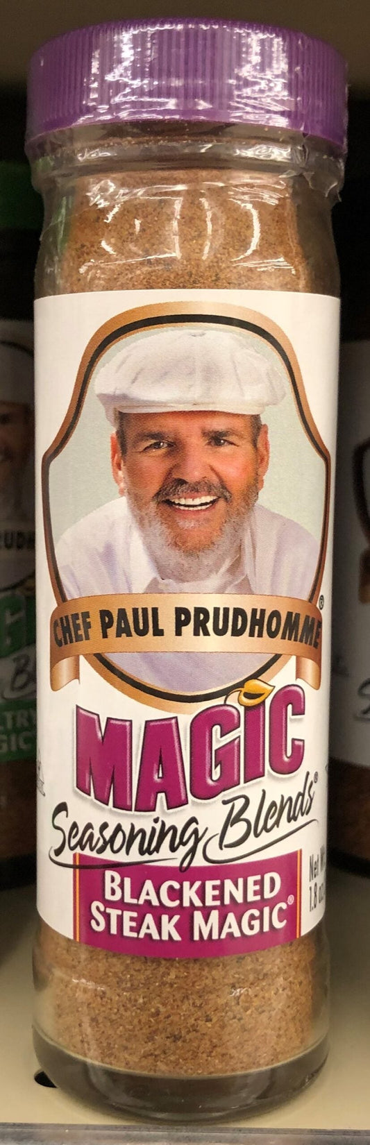 Chef Paul Prudhomme Seasoning Blends Blackened Steak Magic, 1.8 oz