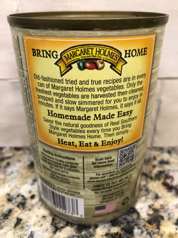6 Cans of Margaret Holmes Southern Style Seasoned Mixed Greens, 14.5 oz