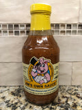 2 BOTTLES Jim’s Own MUSTARD Bar-B-Q Sauce 16oz BBQ Barbecue Pork Beef NC
