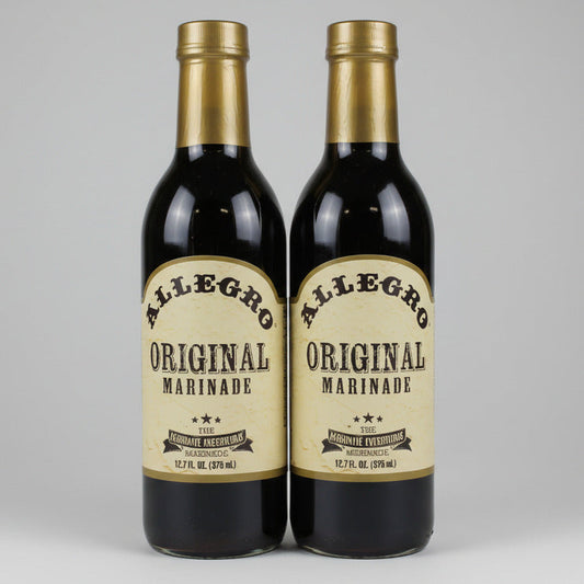 2 Bottles of Allegro Original Marinade Sauce, 12.7 oz