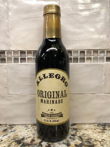 3 BOTTLES Allegro Original Marinade Sauce 12.7 oz Beef Chicken Pork Butt