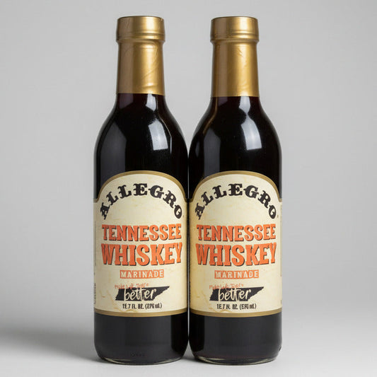 2 Bottles of Allegro Tennessee Whiskey Marinade Sauce, 12.7 oz