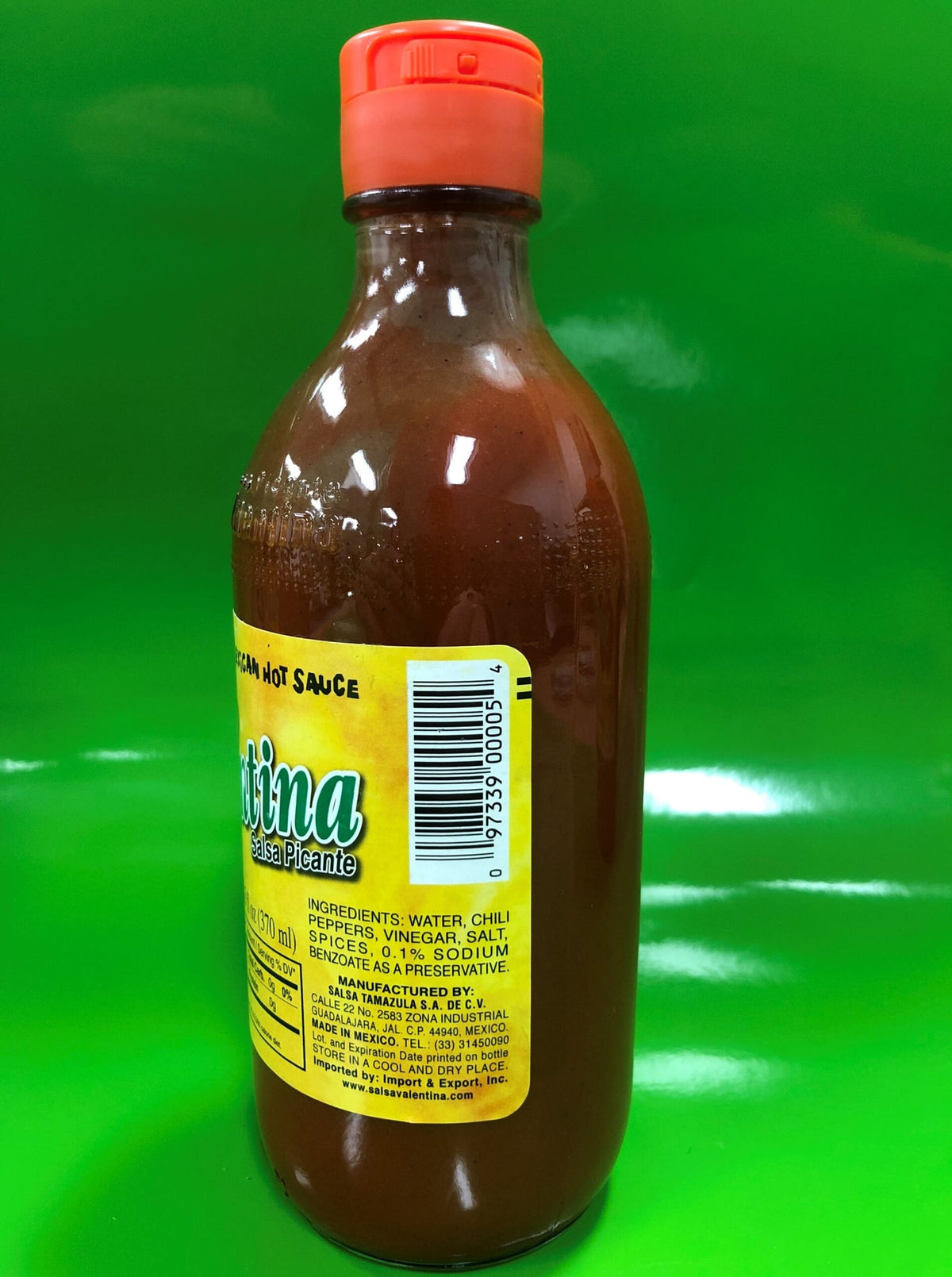 3 Bottles of Valentina Salsa Picante Mexican Hot Sauce, 12.5 oz
