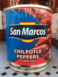 6 CANS Empacadora San Marcos Chipotle Peppers In Adobo Sauce 7.5 oz Cans