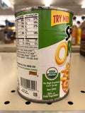 FOUR CANS Campbell's SpaghettiOs ORGANIC Original Pasta 15.8 oz Can