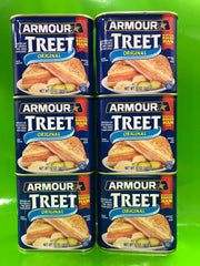 6 Cans of Armour Star Treet Luncheon Loaf Canned Meat, 12 oz