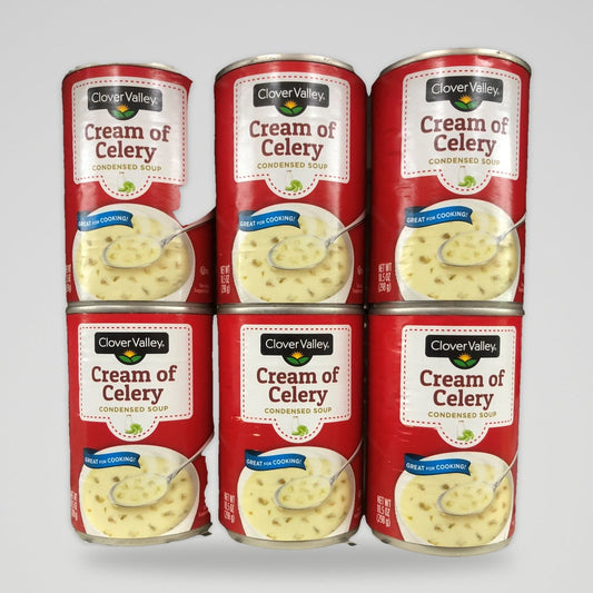 Clover Valley Cream of Celery Soup, 10 oz