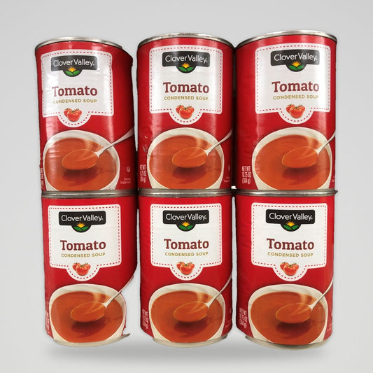 6 Cans Clover Valley Tomato Soup 10 oz Can Kosher (Copy)