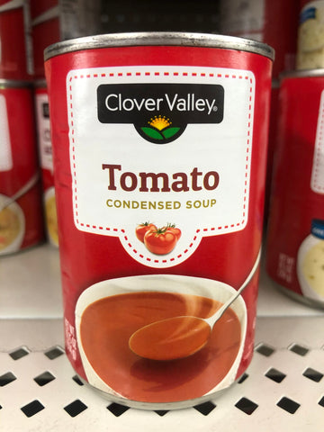 6 CANS Clover Valley Tomato Soup 10 oz Can Lunch Campbells Casserole Bisque Kosher