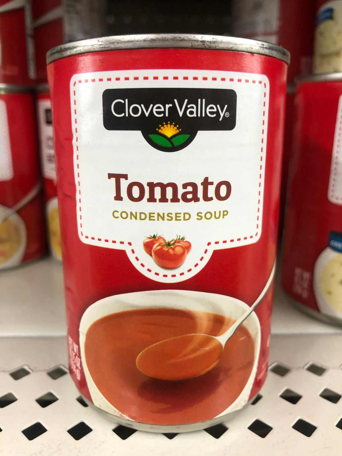 6 Cans Clover Valley Tomato Soup 10 oz Can Kosher (Copy)