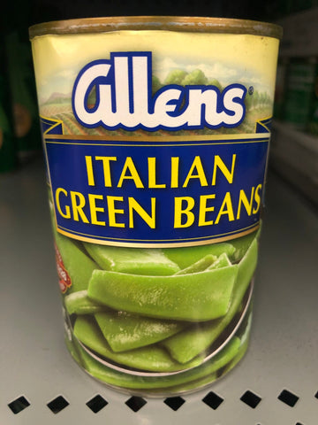 6 CANS Allens Cut Italian Green Beans 14.5 oz Can string snap salad