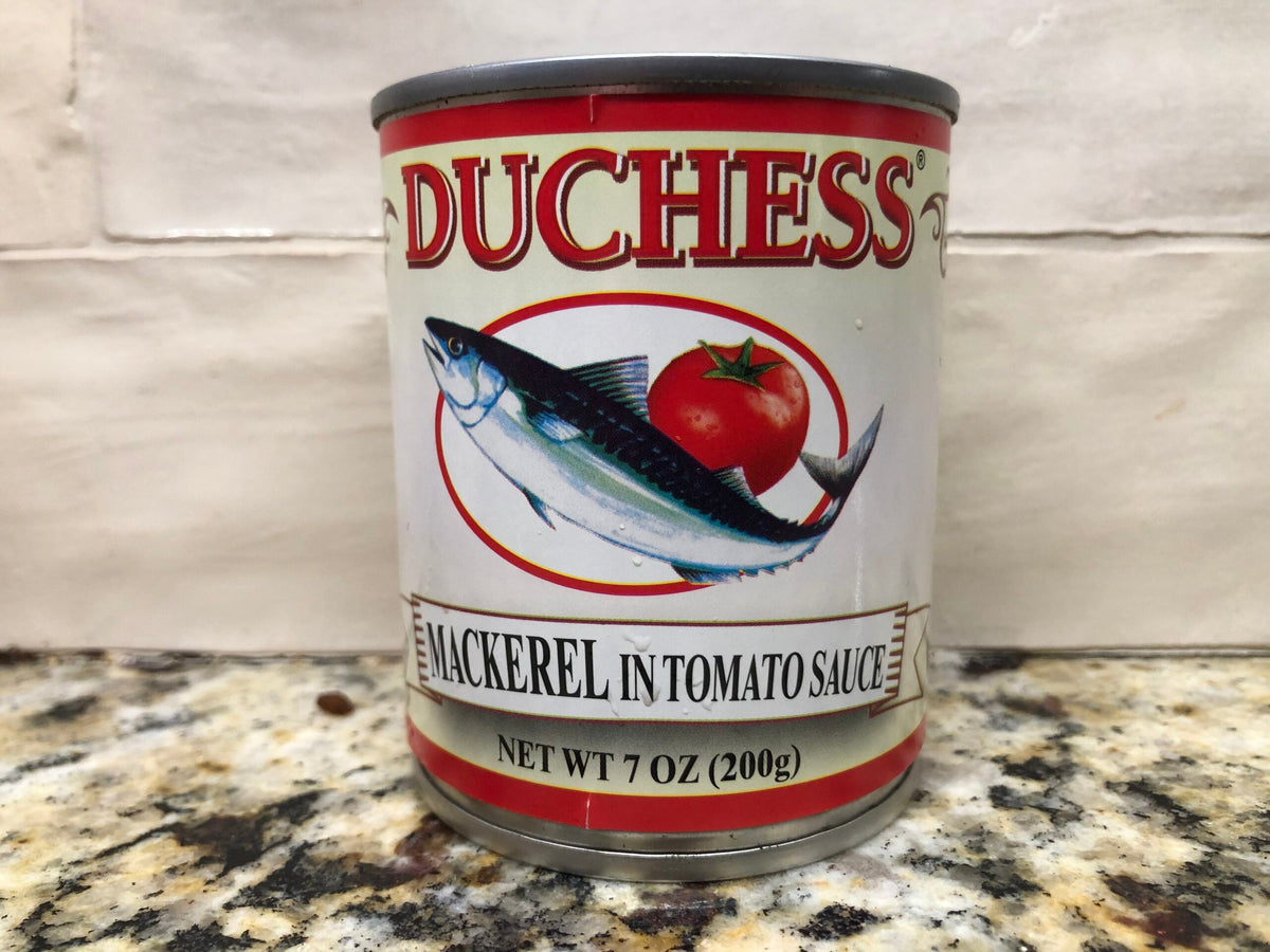 6 Cans of Duchess Mackerel in Tomato Sauce, 7 oz