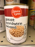 6 Cans of Laura Lynn Great Northern Beans, 15 oz
