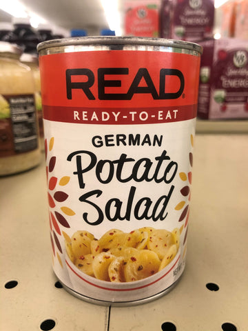 4 CANS Read Ready to Eat German Potato Salad 15 oz Can Bacon