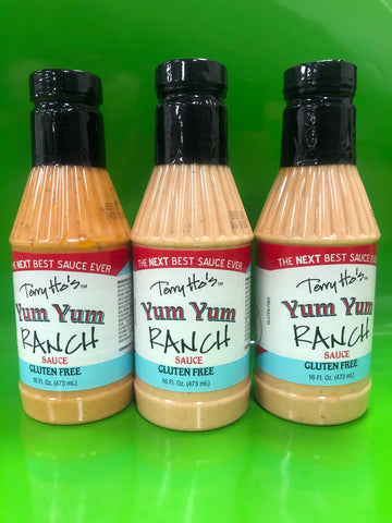 3 BOTTLES Terry Ho's RANCH Yum Yum White Sauce Japanese Steak House Shrimp