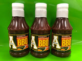 3 BOTTLES Yosef Original BBQ Sauce 18 oz ASU Appalachian Barbeque Boone NC