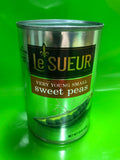 4 CANS Le Sueur Very Young Small Sweet Peas 15 oz Can Cooked Green