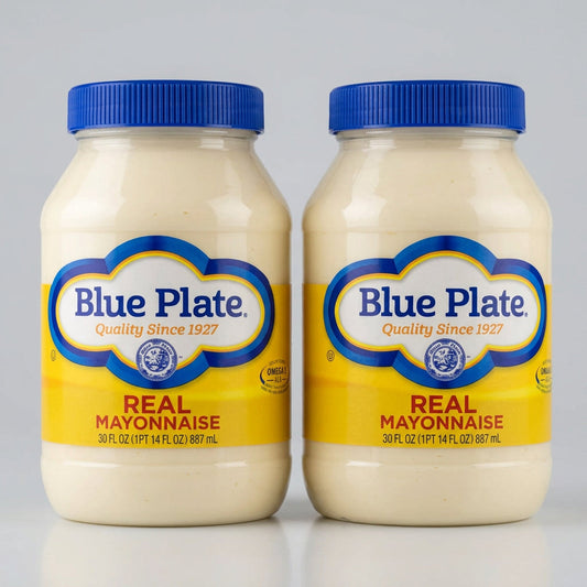 2 Jars of Blue Plate Real Mayonnaise, 30 oz