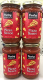 4 JARS Pantry Essentials Traditional Pizza Sauce 14 oz Jar Tomato Maker Crust