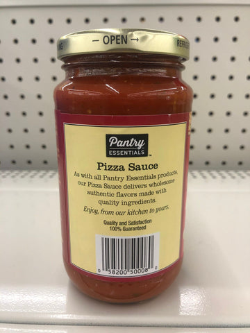 4 JARS Pantry Essentials Traditional Pizza Sauce 14 oz Jar Tomato Maker Crust