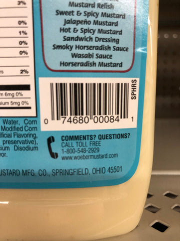 4 Bottles of Woeber's Sandwich Pal Horseradish Sauce, 16 oz