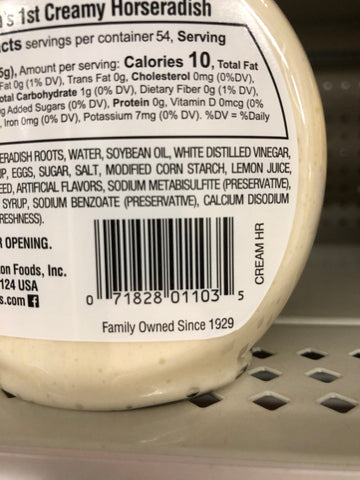 Inglehoffer Cream Style Horseradish, 9.5 oz