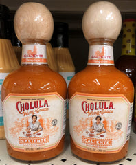 2 BOTTLES Cholula Caliente Wing Sauce 12 Oz Chicken Hot Pepper Taco