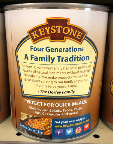 2 Cans of Keystone All Natural Chicken, 28 oz