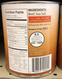 2 Cans Keystone All Natural Beef 28 Oz