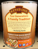 2 Cans Keystone All Natural Pork 28 Oz