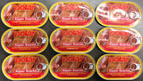 9 CANS MW Polar Smoked Boneless Herring Kipper Snacks 3.53 oz Tin Sardines Fish