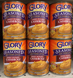 6 CANS Glory Foods Seasoned Southern Style Sweet Potato Casserole 15 oz Can