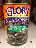 6 CANS Glory Seasoned Southern Style Smoked Turkey Flavored Collard Greens (Copy)