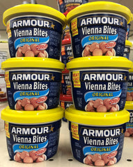 6 Cans of Armour Star Original Vienna Bites Sausage Meat, 7.25 oz