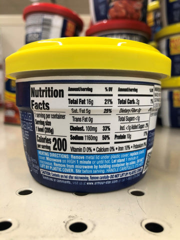 6 Cans of Armour Star Original Vienna Bites Sausage Meat, 7.25 oz