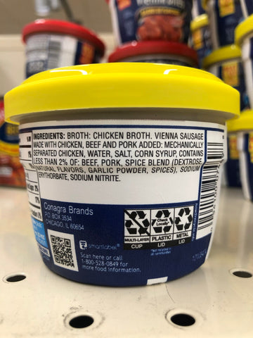 6 Cans Armour Star Original Vienna Bites Sausage Meat 7.25 oz Wiener