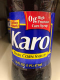 3 Bottles of Karo Dark Corn Syrup with Real Vanilla, 16 fl oz