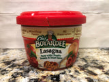 6 Bowls Chef Boyardee Microwavable Lasagna Pasta in Tomato & Meat Sauce, 7.5 oz