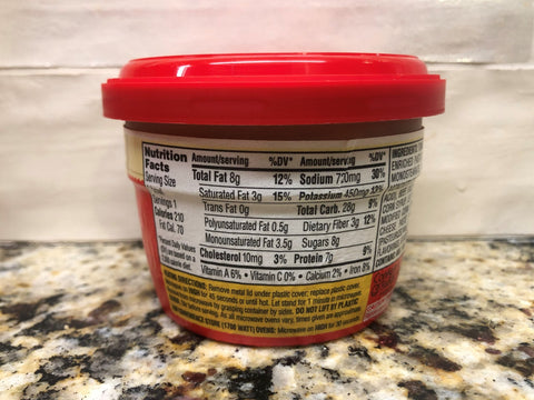 6 Bowls Chef Boyardee Microwavable Lasagna Pasta in Tomato & Meat Sauce, 7.5 oz
