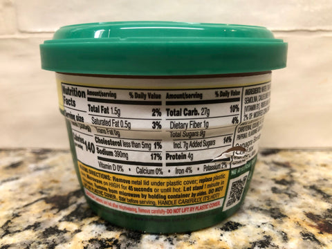 6 Bowls of Chef Boyardee Microwavable Original Cauliflower Pasta Rings, 7.25 oz