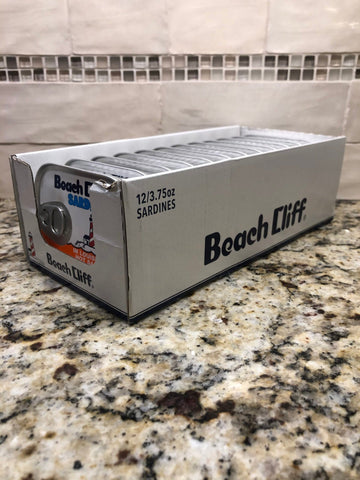 Beach Cliff Sardines in Louisiana Hot Sauce Wild Caught, 3.75 oz