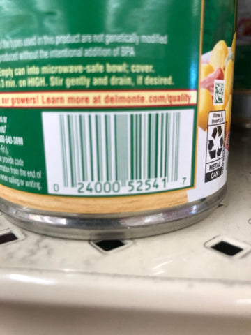 4 Cans of Del Monte Whole Kernel Corn Southwest Pablano Red Peppers, 15.25 oz