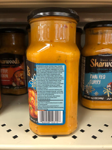 2 Bottles of Sharwoods Thai Red Curry Cooking Sauce, 14.1 oz
