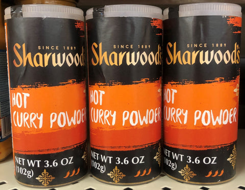 3 Bottles Sharwoods Hot Curry Powder 3.6 oz Chicken Salad Soup