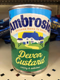 3 CANS Ambrosia Devon Custard 14.1 oz Tin Can Sweet Dairy Dessert English