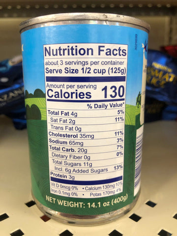 3 Cans Ambrosia Devon Custard 14.1 oz