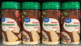 4 JARS Great Value Grated Parmesan Cheese 8 oz Jar Spaghetti Pizza Soup