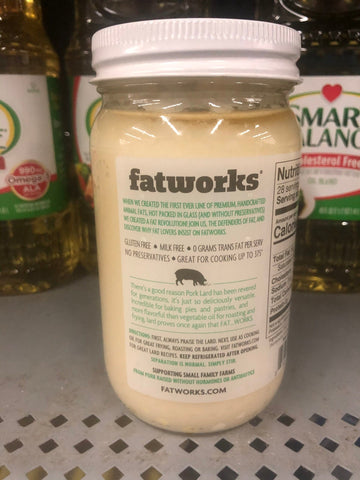 Fatworks Pork Lard 14 Oz Jar